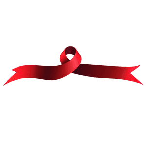Red Ribbon for Awareness PNG tcr PNG