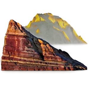 Red Rock Mesa Png Bju10 PNG Image