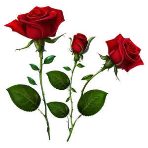 Red Rose Petals Png 86 PNG Image