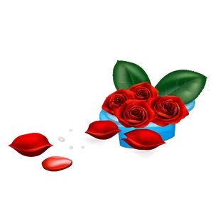 Red Rose Petals Png Apf44 PNG Image