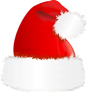 Red Santa Claus Hat Illustration PNG Image