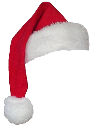 Red Santa Claus Hat Isolated PNG Image