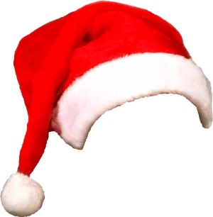 Red Santa Claus Hat Isolated PNG Image