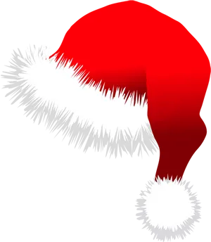 Red Santa Hat Graphic PNG Image