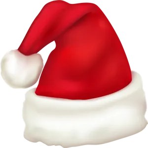 Red Santa Hat Transparent Background PNG Image