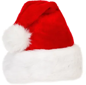 Red Santa Hat Transparent Background.png PNG Image