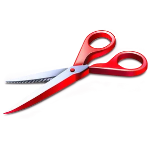 Red Scissor Illustration Png Xfi PNG Image