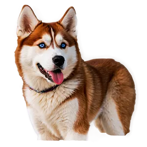 Red Siberian Husky Png 60 PNG Image