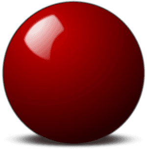 Clip Art Billiard Balls Snooker Billiards - Red Snooker Ball Png, Transparent Png PNG image with transparent background