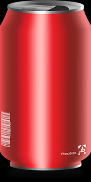 Red Soda Can Mockup PNG