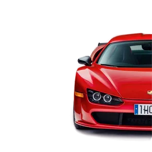 Red Sports Car Png Byv62 PNG Image