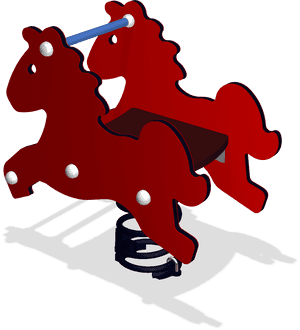 Clipart Horse Playground - Cartoon, HD Png Download PNG