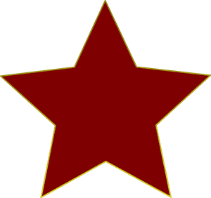 Dark Red Star Png, Transparent Png PNG image with transparent background
