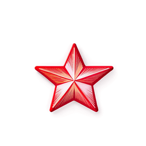 Red Star Icon PNG fad PNG