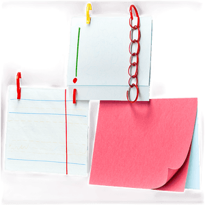 Red Sticky Note PNG 05042024 PNG