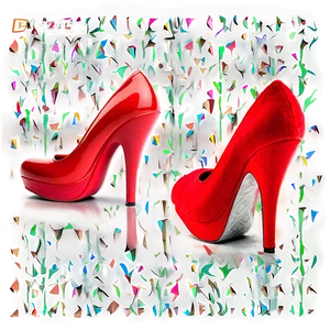 Red Stiletto Heel Png 6 PNG Image