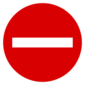 Download For Free Sign Stop Png Picture - No Entry Sign Png, Transparent Png PNG image with transparent background