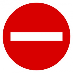 Red Stop Sign Icon PNG Image