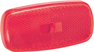 Red Stoplight Closeup PNG Image