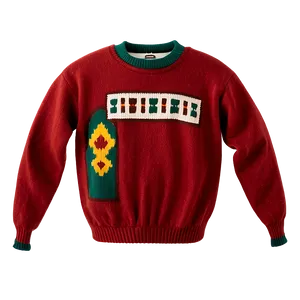 Red Sweater A PNG Image