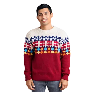 Red Sweater C PNG Image