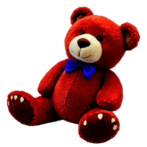 Red Teddy Bear PNG 05212024 PNG image with transparent background