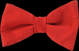 Red Textured Bow Tie PNG image with transparent background