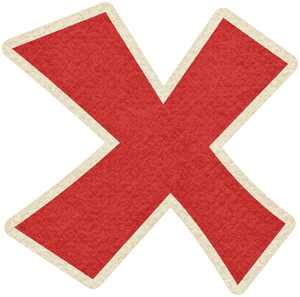 Free X Marks The Spot Coloring Page - Pirate X Marks The Spot PNG image with transparent background