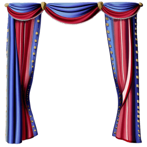 Red Theater Curtain PNG glh66 PNG with transparent background
