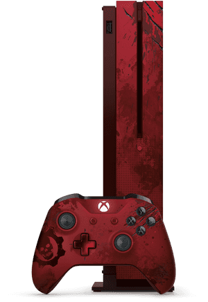 Xbox One S “gears Of War 4” Limited Edition 2tb Bundle - Xbox One S Gears Of War 4, HD Png Download PNG image with transparent background