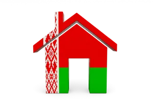 Red Traditional Pattern Home Icon PNG Image