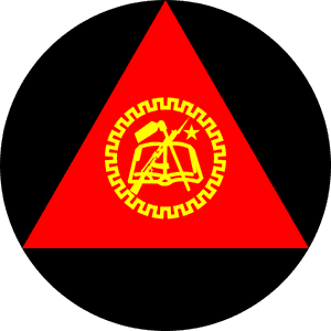 Red Triangle In Black Circle, HD Png Download PNG image with transparent background