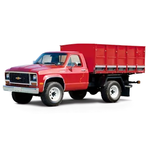 Red Truck C PNG Image