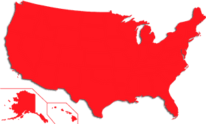 Blank Map Of Us No Background , Png Download - Us Election 2018, Transparent Png PNG