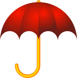 Red Umbrella Icon PNG Image