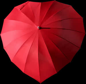 Paraguas Corazón Rojo - Paraguas Rojo Forma De Corazon, HD Png Download PNG