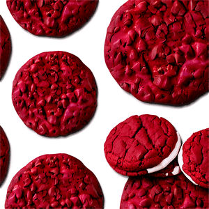 Red Velvet Cookie PNG hou37 PNG image with transparent background