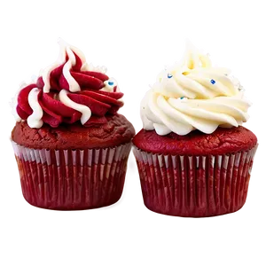 Red Velvet Cupcakes Png 84 PNG Image