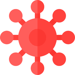 Virus PNG File PNG with transparent background