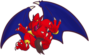 Transparent Demon Wing Png - Demon's Crest Art, Png Download PNG with transparent background