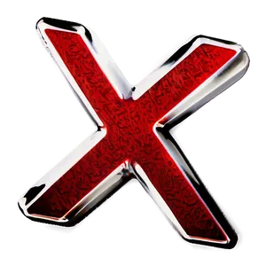 Red X Mark Png 35 PNG Image