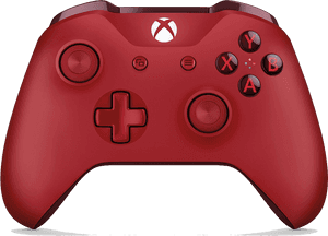 Xbox Controller Microsoft One Wireless Red Wl- Transparent - Xbox One S Controller Red, HD Png Download PNG image with transparent background