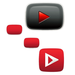 Red Youtube Logo Vector PNG baw57 PNG image with transparent background
