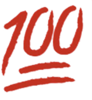 Clip Art 100 Emoji Png - Smiley 100, Transparent Png PNG image with transparent background