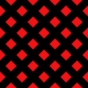 Redand Black Diamond Pattern PNG image with transparent background