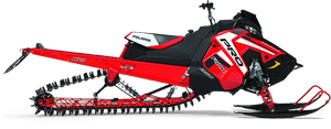 Polaris® Pro Rmk In Red - 2019 Polaris Patriot 850, HD Png Download PNG with transparent background