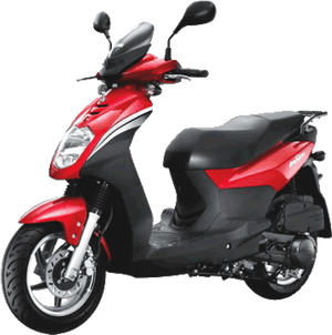 Scooter Png Free Download - Scooter Sym 50cc 2008, Transparent Png PNG image with transparent background