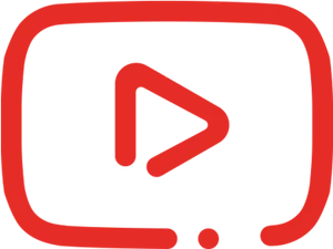 Redand Black Youtube Logo PNG Image