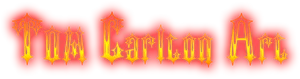 Redand Gold Gothic Script Banner PNG Image