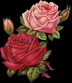 Transparent Flores Vintage Png - Vintage Flor Png, Png Download PNG image with transparent background
